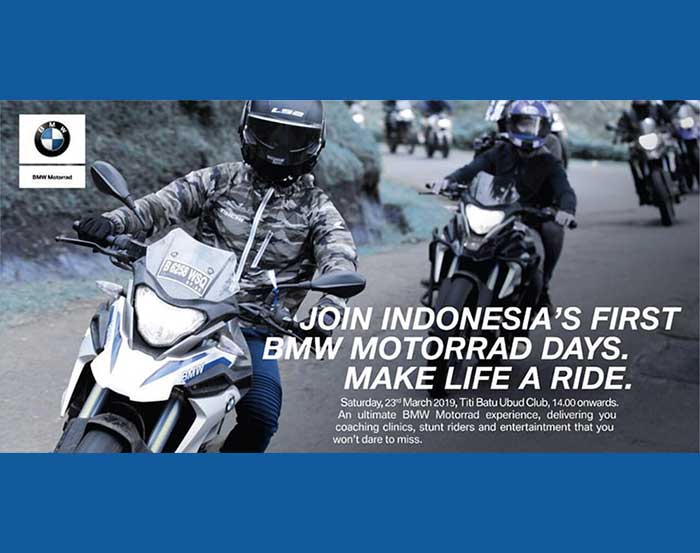 BMW Motorrad Days 2019 Indonesia